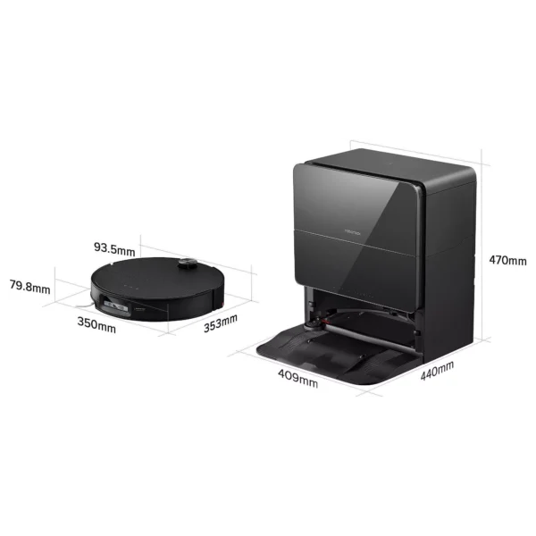 Aspirateur robot ROBOROCK Saros 10 Black – Image 3